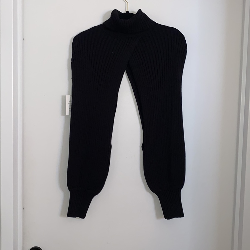 Eloquii Turtleneck Layering Sleeve Sweater - Picture 4 of 6